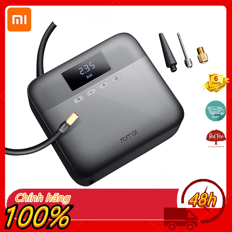 Bơm lốp mini Xiaomi 70mai Air Compressor Lite sử dụng cho xe hơi