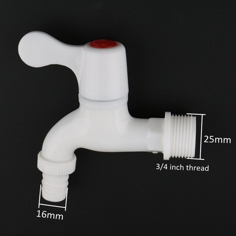 Vòi hồ, vòi nhựa PVC phi 27 màu trắng cao cấp - QM0024