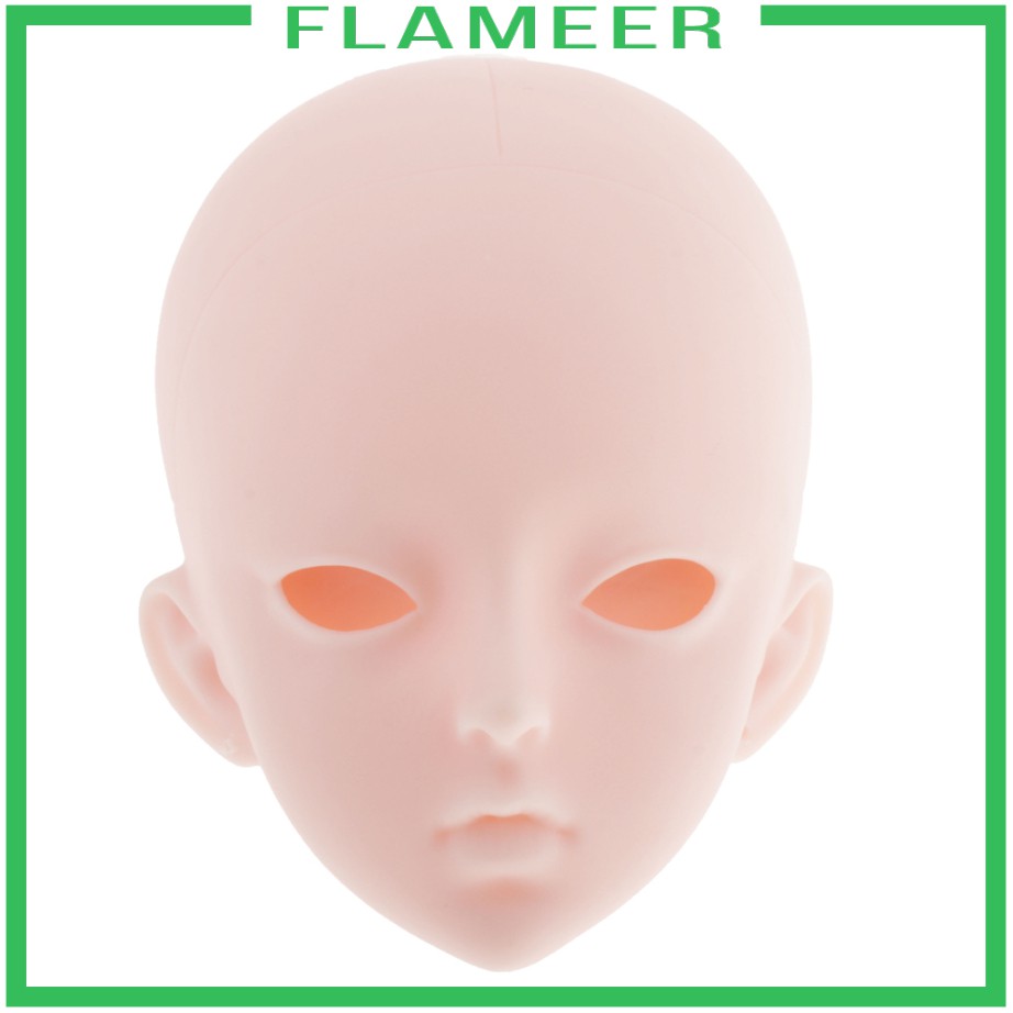 Đầu Búp Bê Nữ Bằng Nhựa 60cm 1 / 3 OB DIY