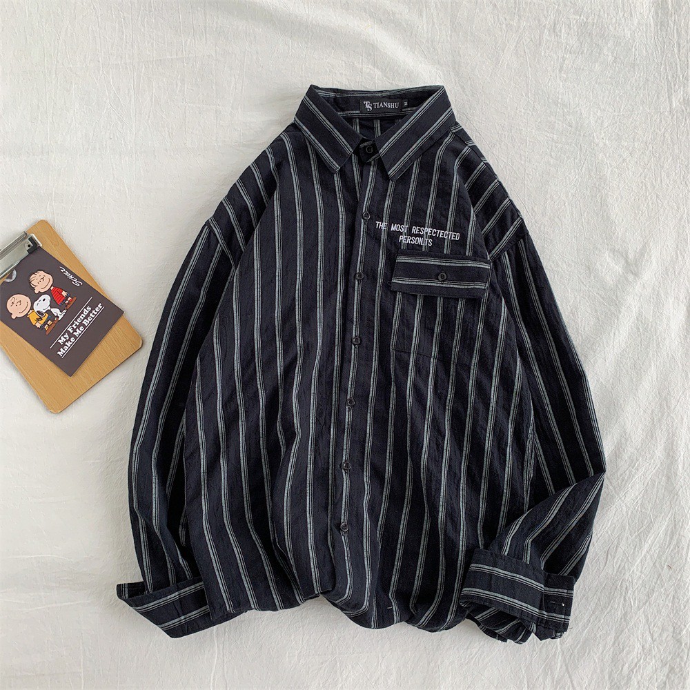 áo sơmi tay dài THE MOST RESPECTECTED PERSON.TS | BigBuy360 - bigbuy360.vn