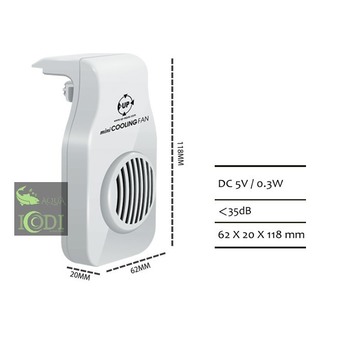 Quạt làm mát bể cá Up-Aqua Cooling Fan D-336