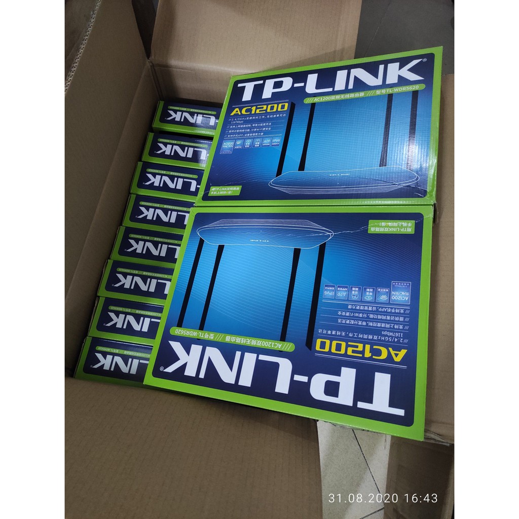PHÁT WIFI TPLINK TL-WDR5620/ WDR6300 - TỐC ĐỘ CỰC KHỎE AC1200Mbps, HAI BĂNG TẦN 2.4 , 5Ghz (CŨ) | BigBuy360 - bigbuy360.vn