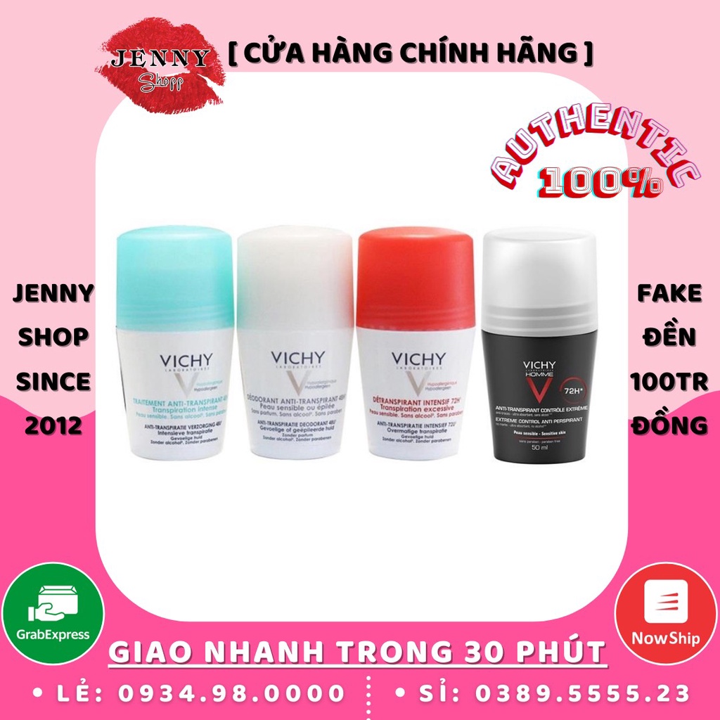 Sáp Lăn Khử Mùi Vichy - Pháp