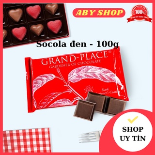 Socola đen LOẠI NGON socola đen granplace 100g vị đắng đặc trưng ngon độc