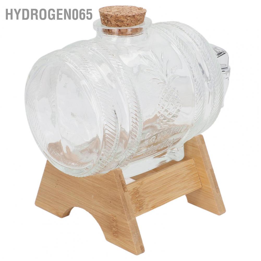 Thùng Đựng Rượu Bằng Thủy Tinh Dày Dặn Có Vòi Rót Cho Nhà Bếp Hydrogen065