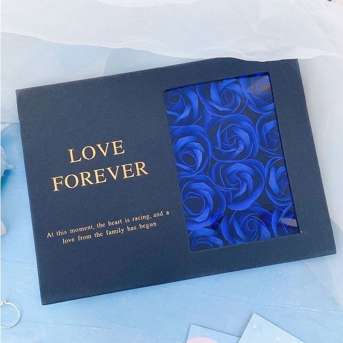 Hộp Quà Tặng Blue Peach - Không Bao Gồm Sản Phẩm - Love Box R001