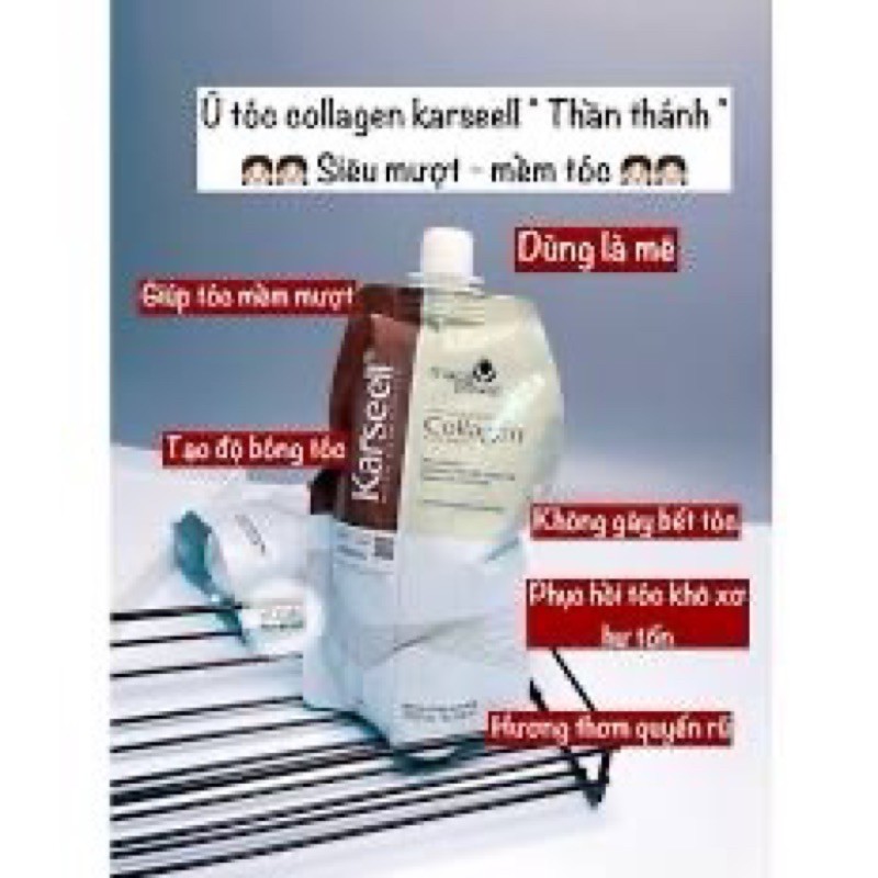 Ủ Tóc Collagen Karseel 500Ml