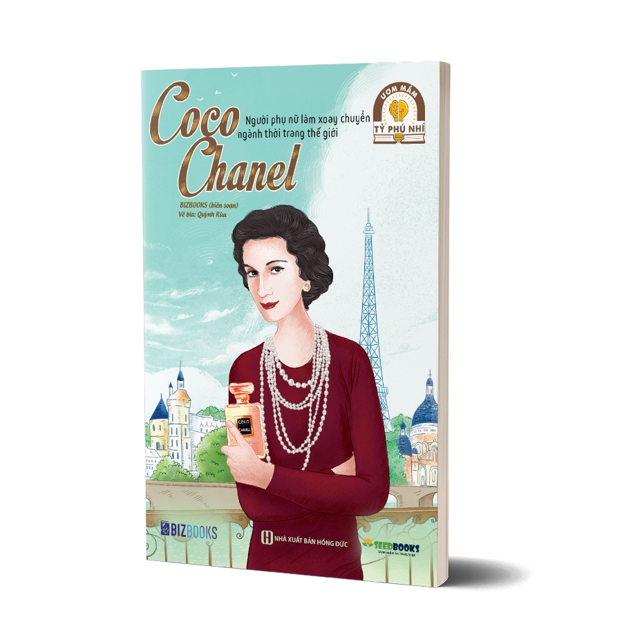 Sách - COCO CHANEL: Người phụ nữ làm xoay chuyển ngành thời trang thế giới - Bộ sách tỷ phú nhí Bizbooks