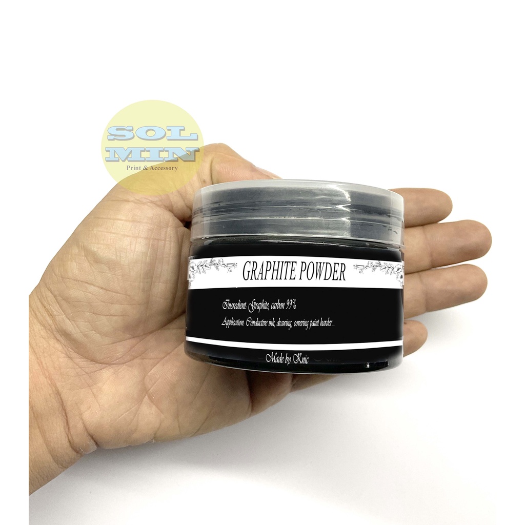 Bột cacbon dẫn điện, dùng trong hội họa, mực dẫn điện conductive ink