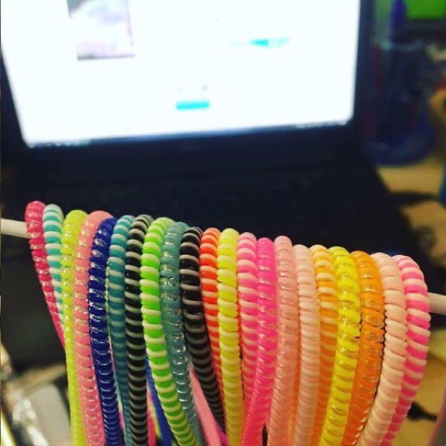 [ GIÁ SỈ ] Dây cuốn cap sạc,tai nghe - Dây bảo vệ sạc, tai nghe chống đứt gãy | BigBuy360 - bigbuy360.vn