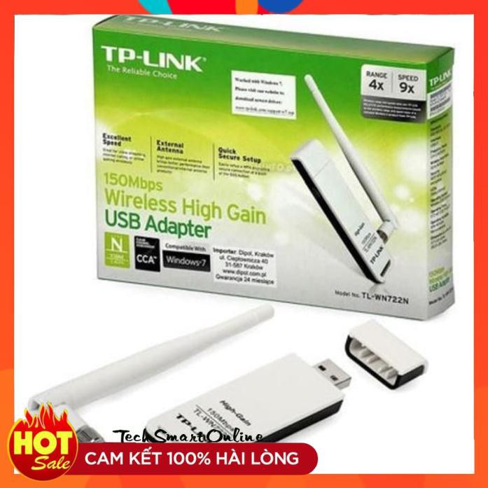 Thiết bị thu phát wifi TP-LINK 722N 150Mbps-BH 24 T