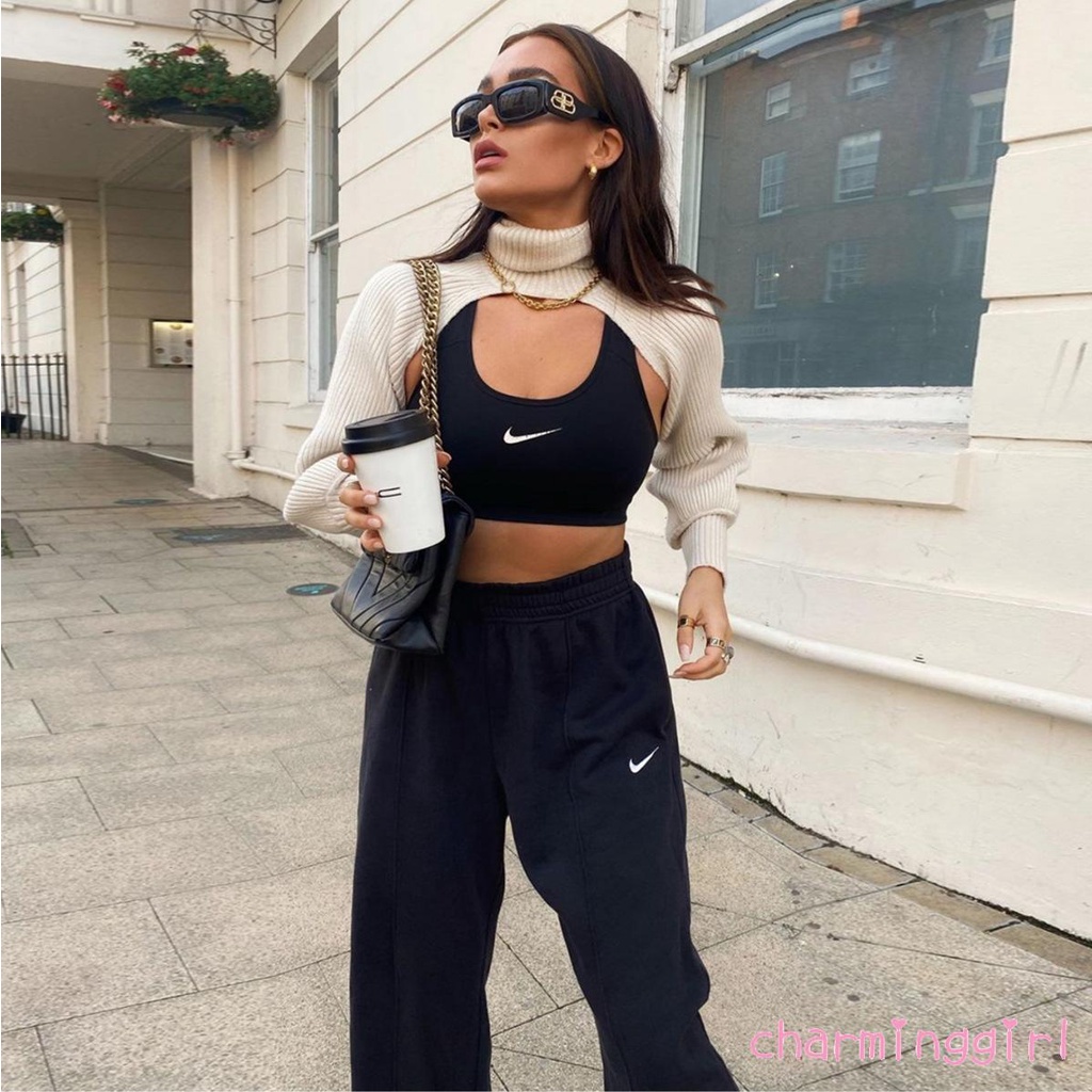 Áo Len Nữ Tay Dài Cổ Lọ Màu Trơn Thời Trang