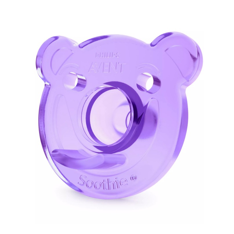 Ty ngậm silicone Philips Avent chuẩn y tế (silicone đúc khối) cho bé Philips Avent (2 chiếc/hộp)