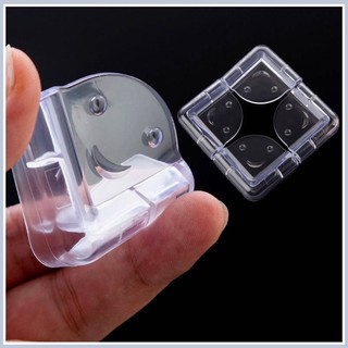 SÉT 4 miếng Bọc GÓC BÀN SILICON chống va đập, bảo vệ toàn toàn