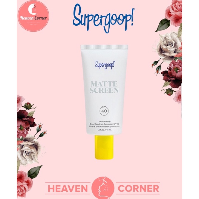 (Sẵn) Kem chống nắng Supergoop Unseen Board Spectrum SPF40