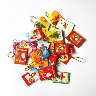 Thiệp chúc mừng treo cây thông Giáng sinh mini sáng tạo