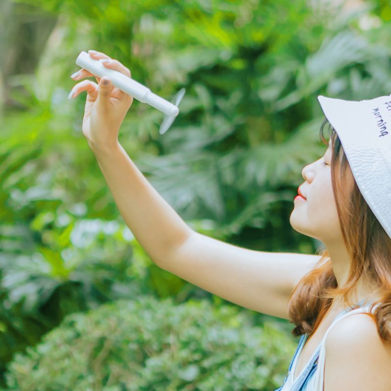Quạt Mini CầM Tay HìNh Cây BúT
