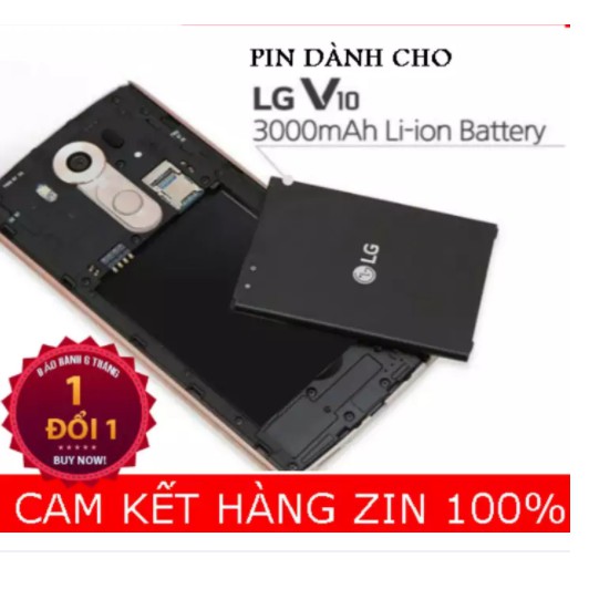 Pin zin theo máy LG V10 (BL-45B1F) 3000 mAh - Bảo hành 6 tháng