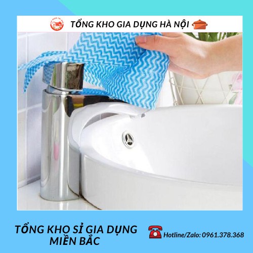 Cuộn khăn lau đa năng homeeasy- 50 miếng an toàn vệ sinh 1434