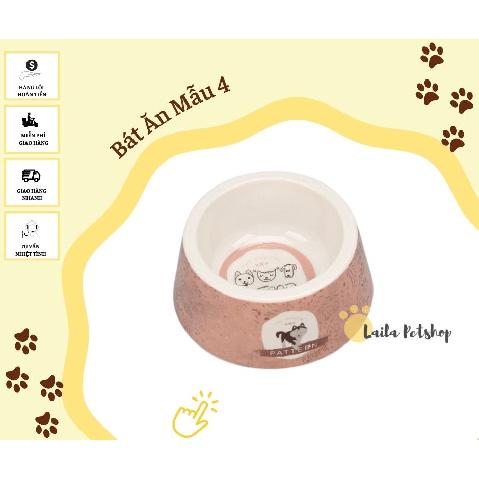 Bát Ăn Cho Chó Mèo Cao Cấp - Laila Petshop