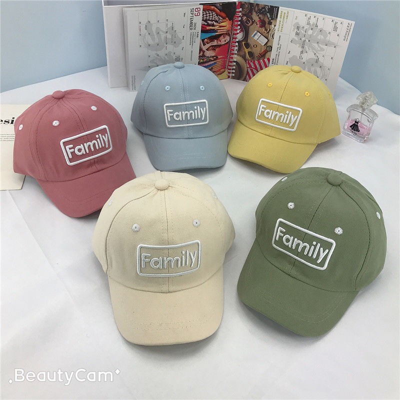 Mũ Bóng Chày Màu Trơn Thời Trang Cho Bé Trai Và Bé Gái