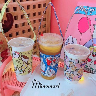 Túi quai vải đựng Trà Sữa 