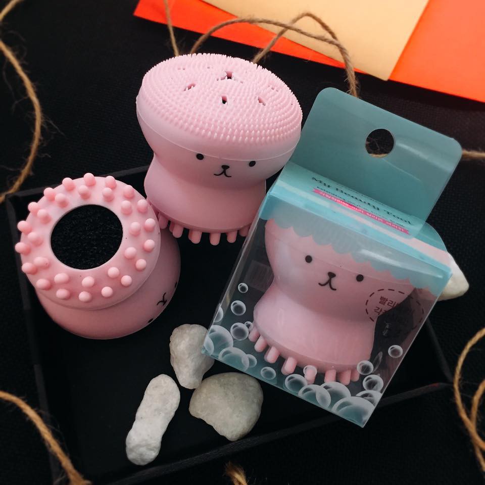 Bạch tuộc rửa mặt Massage siêu mịn màng, máy rửa mặt mini, máy massage | BigBuy360 - bigbuy360.vn