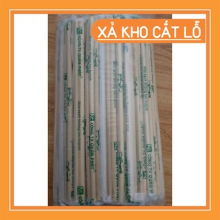 Túi 100 đôi đũa ăn 1 lần Quản Phát đũa tre sạch không lưu huỳnh