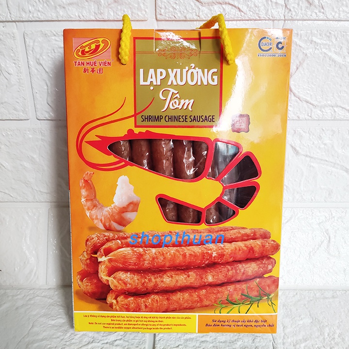 Lạp xưởng Tôm 500g - Tân Huê Viên - HSD : 21/3/22