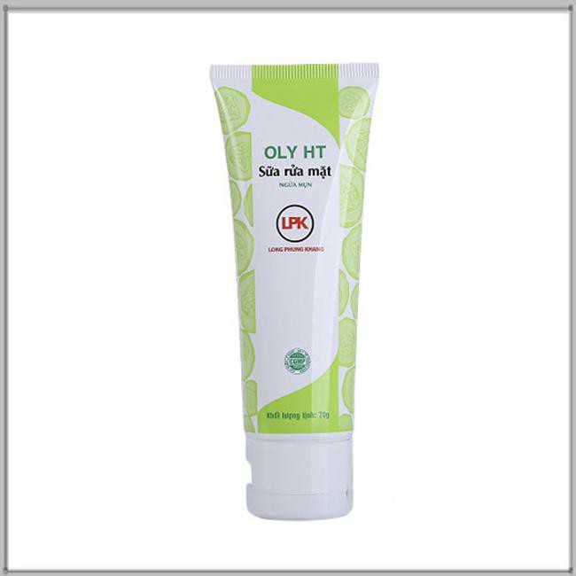 sữa rửa mặt Oly Ht ngừa mụn