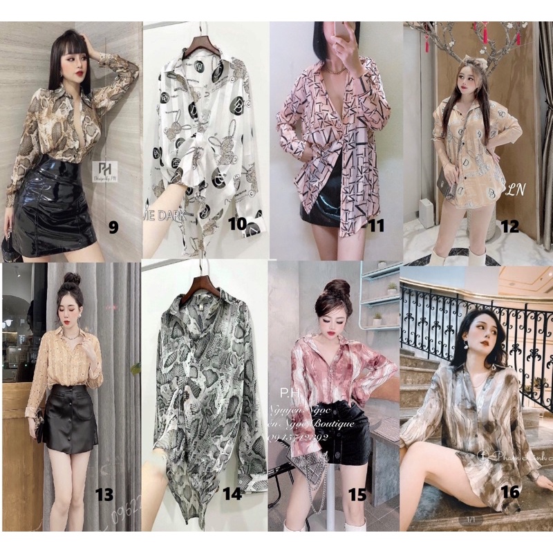 16 mẫu sơ mi form rộng, dài măc dấu quần ( (Hàng loại 1 có size SML(40kg-75kg)#bigsize#somi dài dấu quần | BigBuy360 - bigbuy360.vn