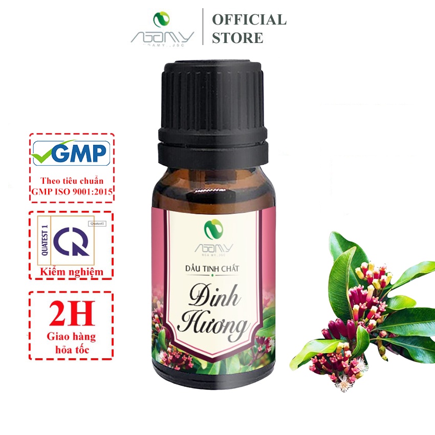 Tinh Dầu Đinh Hương Nga My Thơm Phòng Giúp Giảm Căng Thẳng Mệt Mỏi