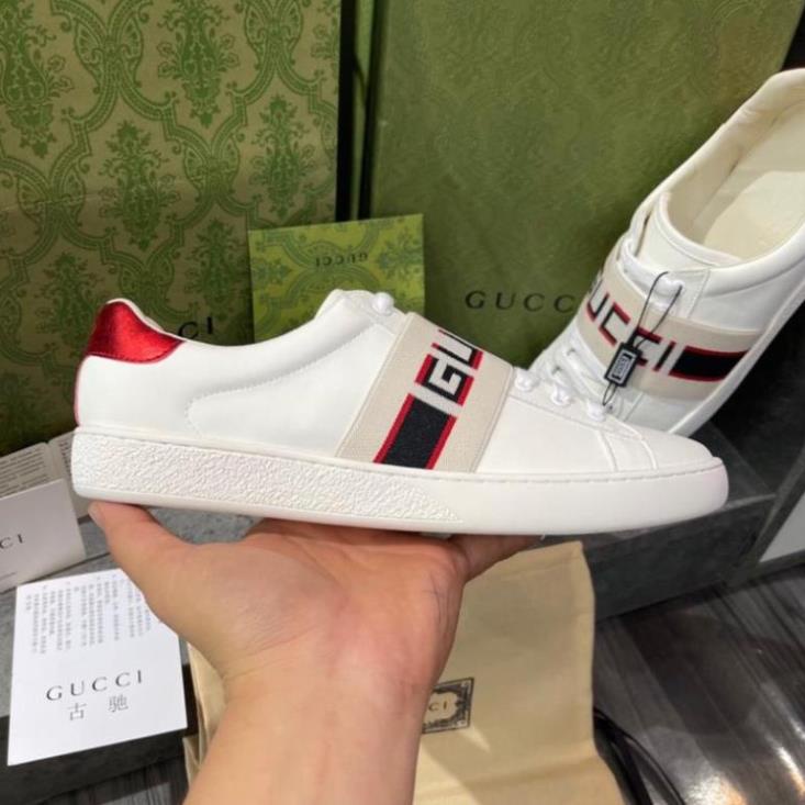 🔥FREESHIP - Ảnh thật🔥GIÀY GUCCI Ngang Đai Chun Full box Phụ Kiện Sz 36-43 | BigBuy360 - bigbuy360.vn