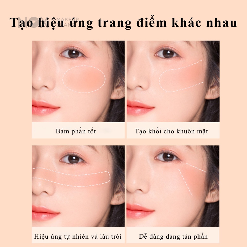 Phấn má hồng NOX hình hoa đào khả năng lên màu cao nâng tông da 6g | BigBuy360 - bigbuy360.vn