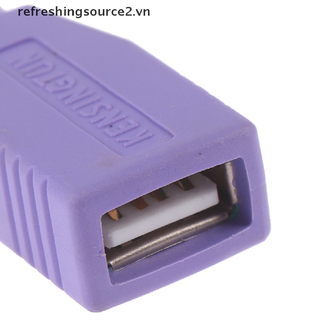 1PC USB Female To PS2 PS/2 Male Adapter Converter keyboard Mouse Mice