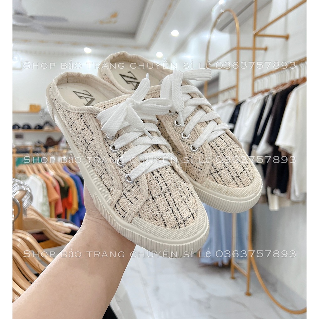 Giày Sục Za.Za Hot Trend 2022 Nữ Kiểu Dáng Hàn Quốc Ulzzang Đủ Size - Giày Đi Học Đi Chơi Trẻ Trung Năng Động