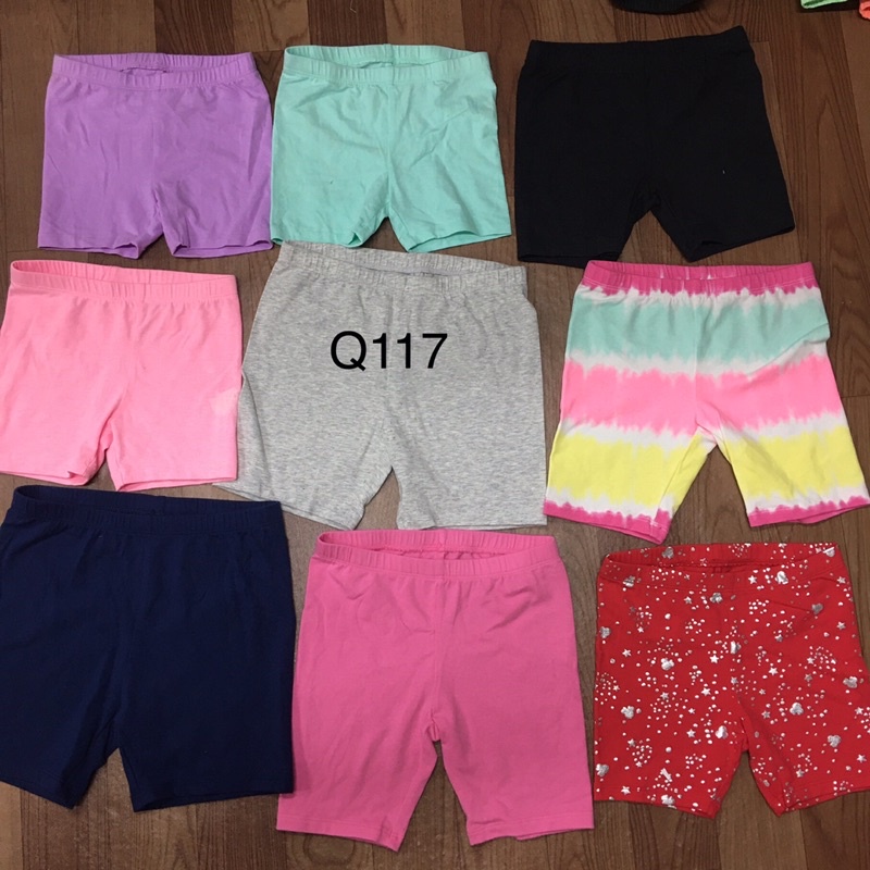 Quần legging đùi cotton bé gái, hàng dư lẻ màu lẻ size