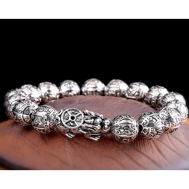 Lắc Tay Tỳ Hưu - Om Mani Padme Hum Tây Tạng - LT124