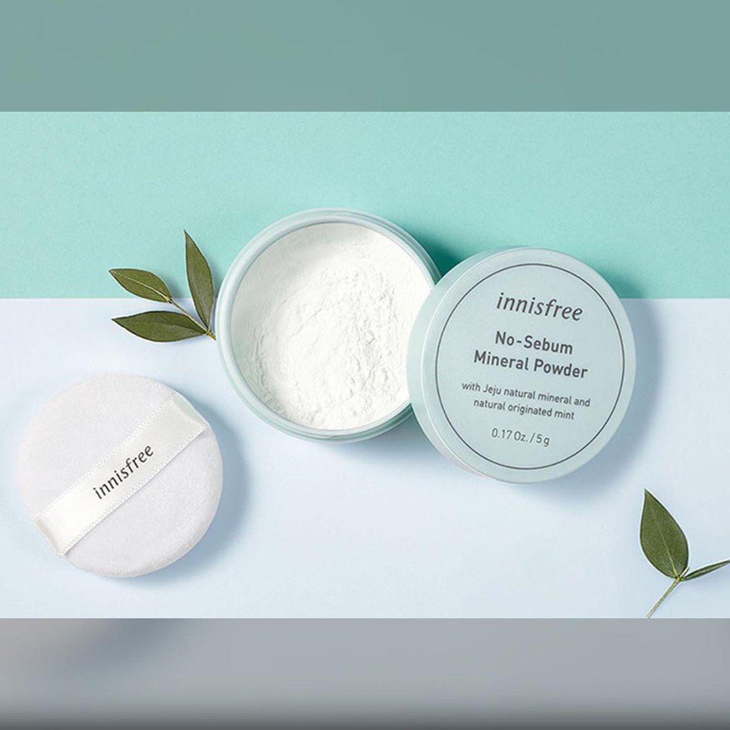 Phấn Phủ Kiềm Dầu Innisfree No Sebum Mineral Powder 5g