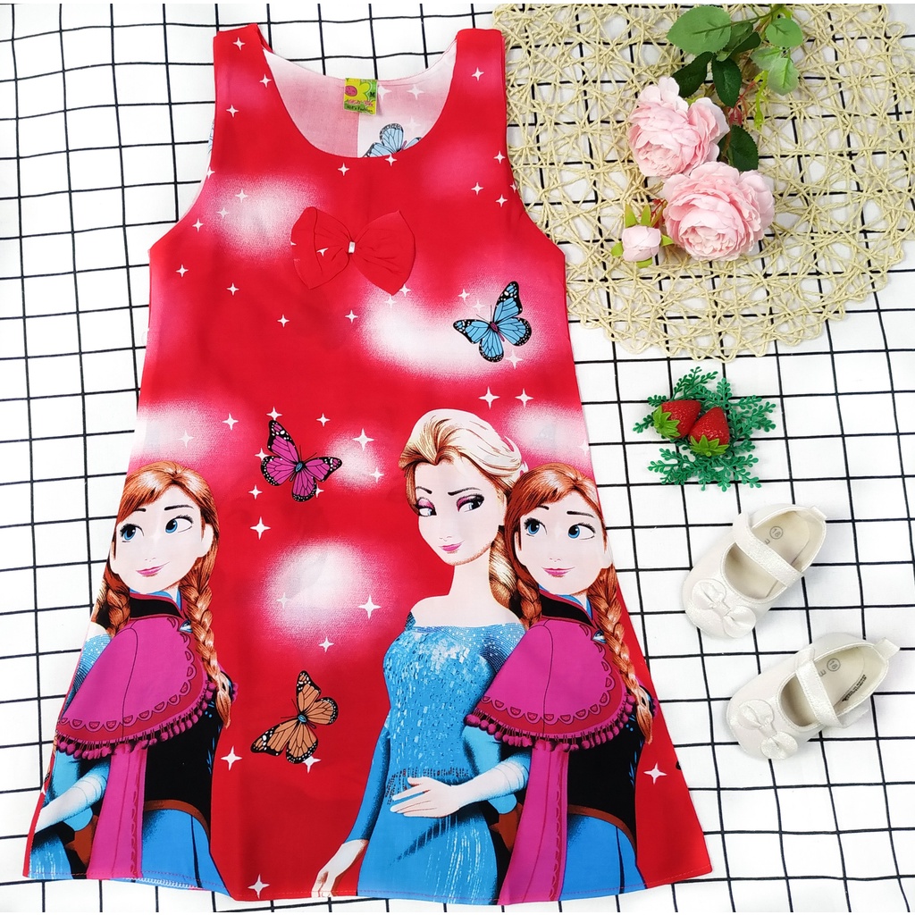 Đầm Tole Elsa Bé
