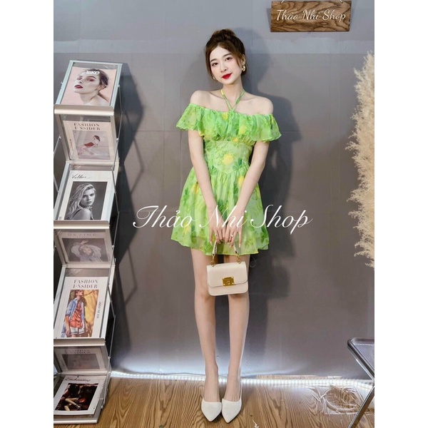 ĐẦM HOA XANH BẸT VAI BÈO DÂY CỔ YẾM