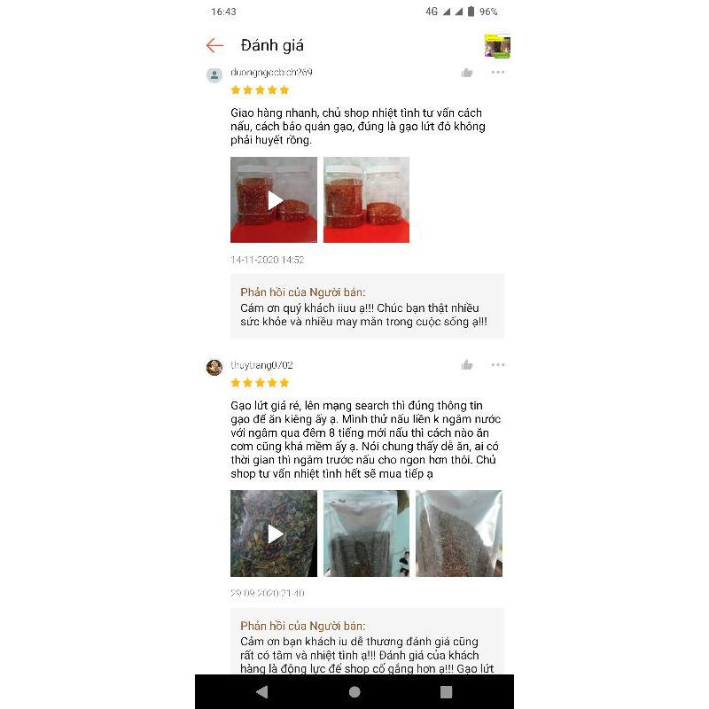 Gạo Lứt Đỏ Ăn Kiêng Thơm Mềm Dễ Nấu 500gram