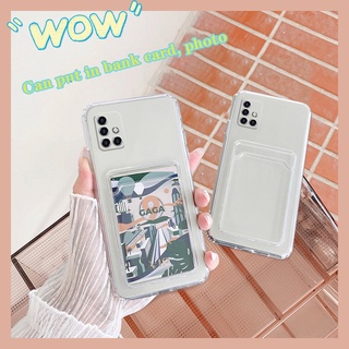 Ốp Điện Thoại Silicon Mềm Có Ví Đựng Thẻ Cho OPPO A92 A52 A72 A9 A5 A7 A5S AX5S A3S A91 A31 A12 A12e A31 A8 F9 Pro A7X
