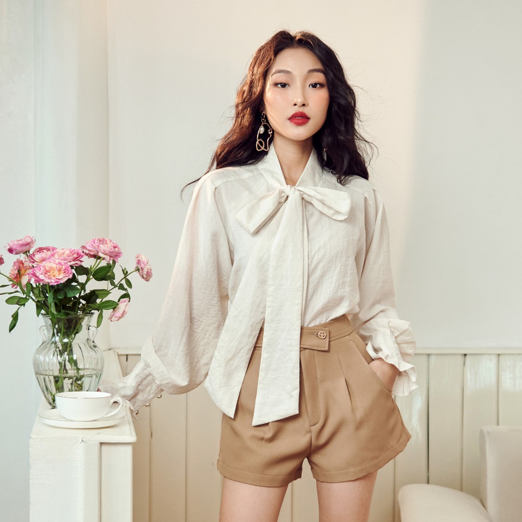 Quần short nút xéo , Peace House Clothing