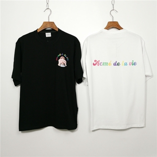 ADLV Áo Thun Thể Thao Plus Size Tay Ngắn In Hình Bánh Donut Thời Trang Cho Nam Nữ