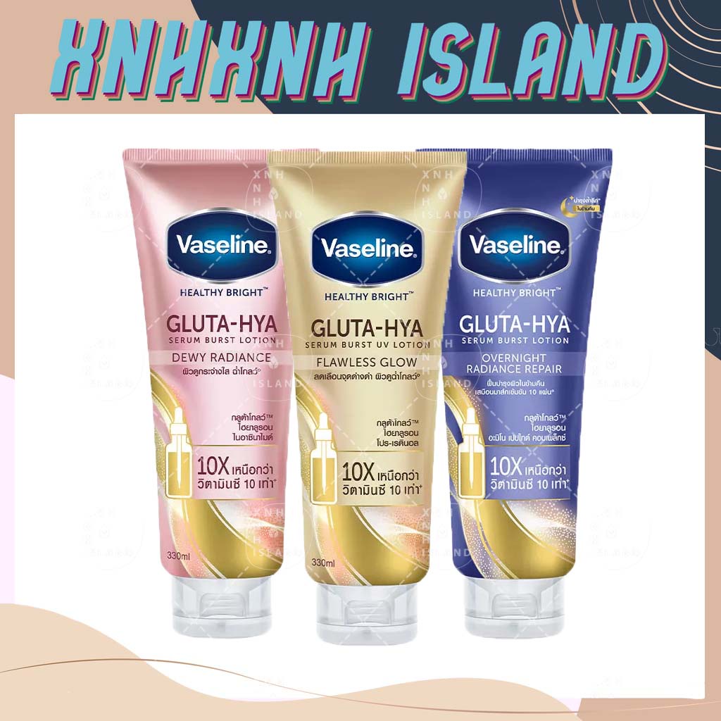 Sữa Dưỡng Thể Vaseline Gluta-HYA Serum 10X Thế Hệ Mới Thái Lan
