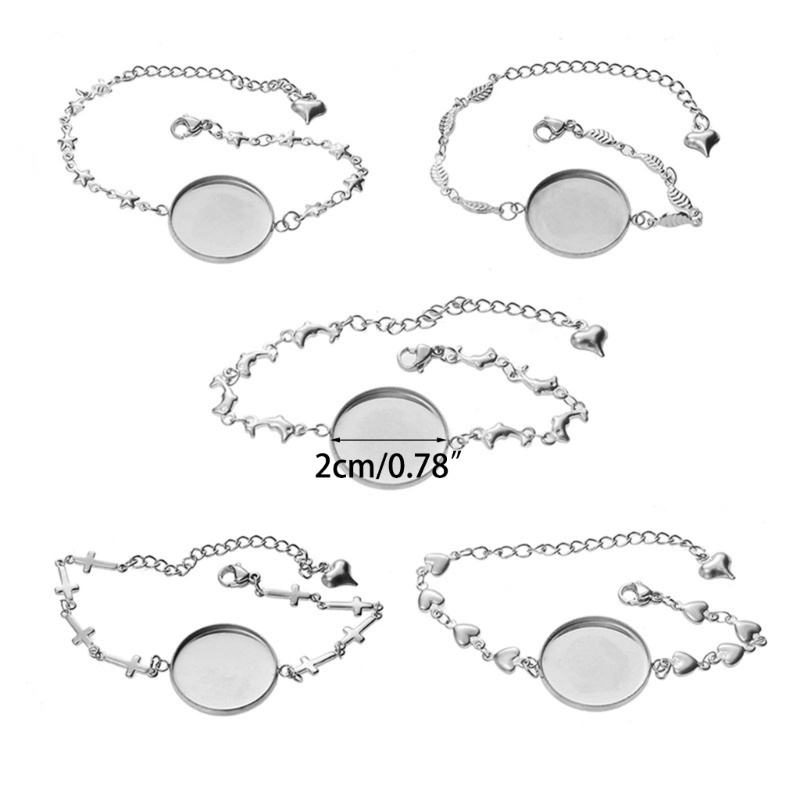 Dây Xích Bằng Thép Không Gỉ 20mm Dùng Làm Trang Sức DIY