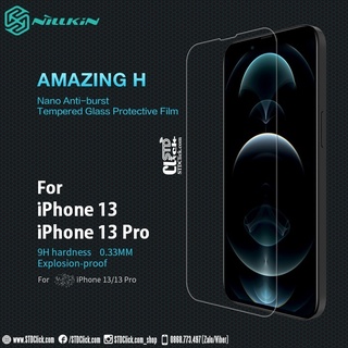 KÍNH CƯỜNG LỰC IPHONE 13 - 13 PRO NILLKIN AMAZING H CHÍNH HÃNG