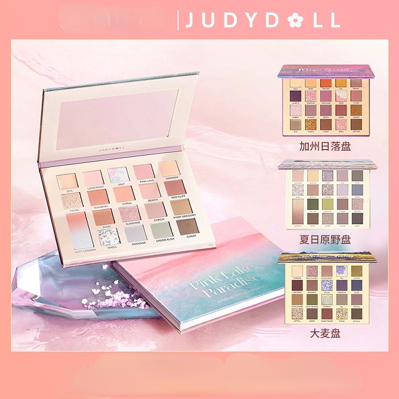 Bảng Phấn Mắt Judydoll 20 Màu Sắc Tông Cam/Lực Rỡ