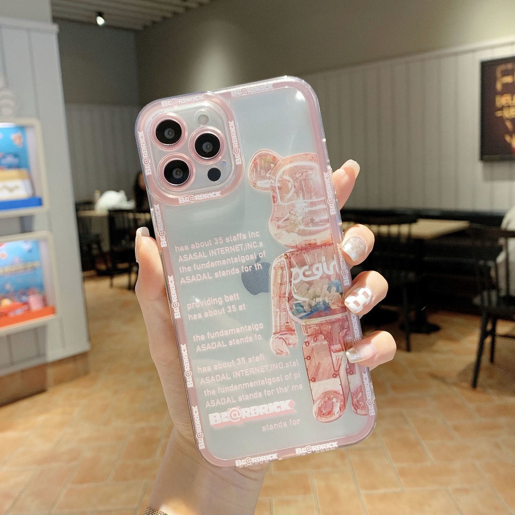 Ốp điện thoại in hình chú thỏ dễ thương thích hợp cho IPhone 11 12 13 Pro Max Xr XsMax 7 8 Plus MkKl4